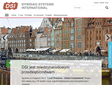 Tablet Screenshot of dywidag-systems.pl
