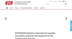 Desktop Screenshot of dywidag-systems.com